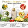 Luxe Cleanser All-in-One Hypoallergenic Face Cleanser + Natural Makeup Remover Face Wash + Exfoliator for All Skin Types  No Parabens, No Silicones. Made with Organic Botanicals & Vitamin C. view 4