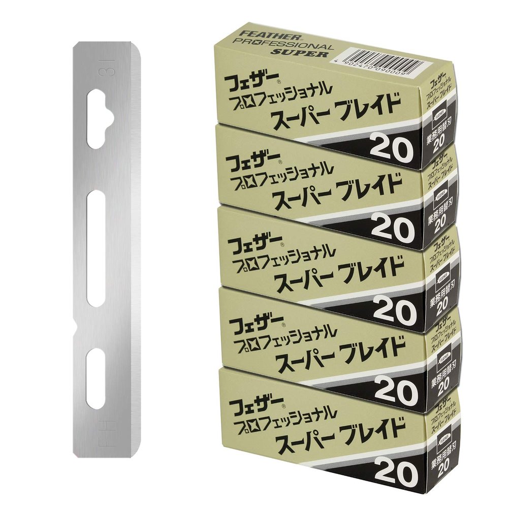 Feather Artist Club ProSuper Razor Blade 100 Count