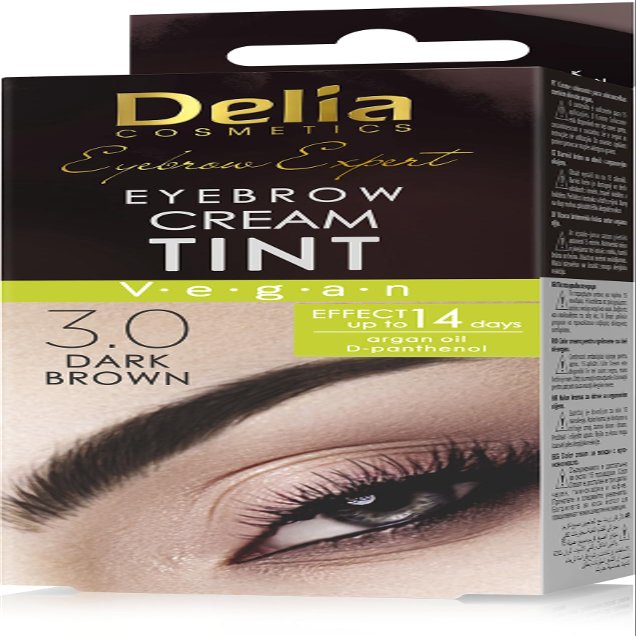 Delia Eyebrow Colour Cream Brown - 1 oZ
