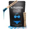 KoluaWax Hard Wax Beads for Hair Removal  Coarse Hair Formula  Face, Brazilian, Underarms, Back Chest, Bikini Waxing  Sea Salt & Surf, 1lb Refill for Wax Warmers & 10 Large Applicator Sticks view 1