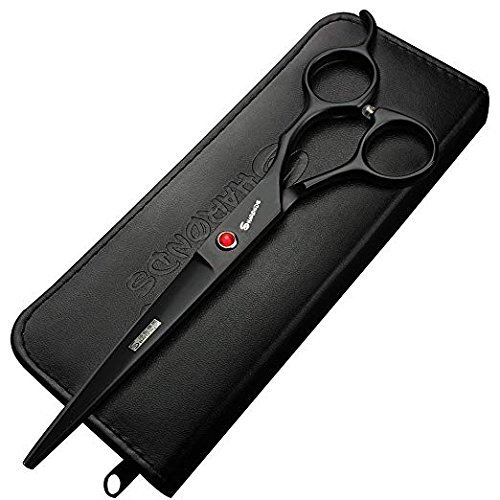 Hair scissors 7 Inch hair cutting scissors Cutting black scissors Hairdressing scissors