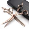 AXEMOORE Hair Scissors 6/7/8/9-inch 440C High Hardness For Hairdressers Haircuts Cuttinging Scissors Professional Haircut(6 inch-2pc) view 1