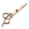 AXEMOORE Hair Scissors 6/7/8/9-inch 440C High Hardness For Hairdressers Haircuts Cuttinging Scissors Professional Haircut(6 inch-2pc) view 3