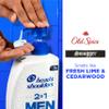 Head & Shoulders Anti-Dandruff Shampoo and Conditioner, Old Spice Swagger Men's 2-in-1 Twin Pack, 1% Pyrithione Zinc, Dandruff Shampoo for Men, Scalp, 31.4 fl oz Each view 3