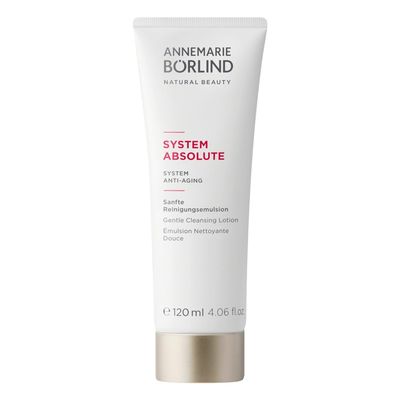 ANNEMARIE BRLIND - SYSTEM ABSOLUTE Gentle Cleansing Lotion - Vitamin A + C + E Natural Vegan Face Cleanser - Removes Impurities and Makeup with Mild Tensides - 4.06 Fl. Oz.
