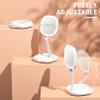 Beautifive 6.3 Makeup Mirror with Light and Magnification, 10X/1X Light Up Makeup Mirror Lighted Make Up Mirror with Adjustable Height Double Sides Folding Magnifying Mirror with Light view 4