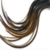 Moonlight Feather | 6 Pieces - Furnace Thick Long Rooster Hair Extension Feathers Whiting Hackle view 1