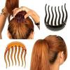 2Pc Magic BUMP IT UP Volume Inserts for Donut ponytail Bumpits Bouffant Do Beehive Dish Styles Hair Comb Pads Base Foam Hair Maker Braid Ponytail Hairstyle Styling Beauty Tool view 1