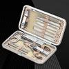 16-Piece Stainless Steel Manicure/Pedicure Kit with Case, Nail Clippers Cleaner Cuticle Grooming Set view 3