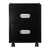 AleraII Pedicure Trolley Pedicure Cart for Pedicure, Manicure, Nail Salon Furniture & Equipment, Black view 2