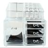 6goodeals Acrylic Cosmetic Make Up Organizer & Jewelry Storage 2 Pieces Display Set (Drawer B) view 1