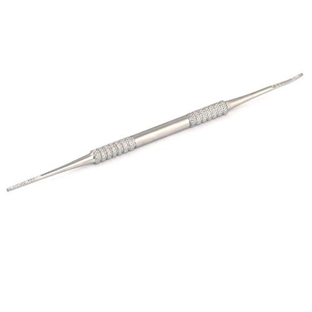 Precise Canada: Professional Ingrown Toe Nail File One Side Straight And One Side Curved Fine Point Made Of High Grade Stainless Steel