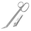 YNR Toe Nail Scissors + Clippers Embroidery Kelly Handle Pedicure Manicure Chiropody view 1
