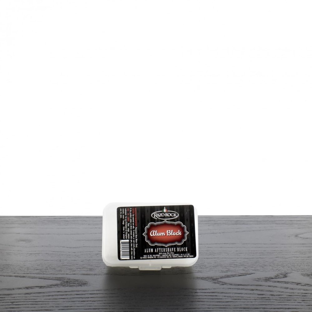 RazoRock Alum Block with Plastic Travel Case