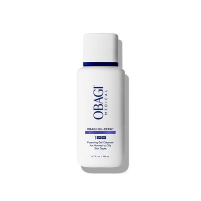 Obagi Nu-Derm Foaming Gel Cleanser for Face  Deep-Cleansing & Hydrating Facial Cleanser with Aloe Vera  For Normal to Oily Skin Types  6.7 Oz