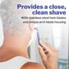 McKesson Disposable Razors [100 Count]  Twin Blade Bulk Shaving Razors for Men & Women, Stainless Steel, Blue, Single-Use for Medical Clinics, Tattoo, Travel, Camping & Salon Care view 2