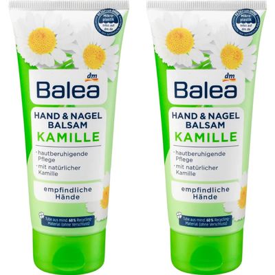 Balea hand cream chamomile, 100 ml (pack of 2) - German product