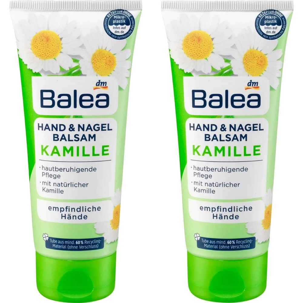 Balea hand cream chamomile, 100 ml (pack of 2) - German product