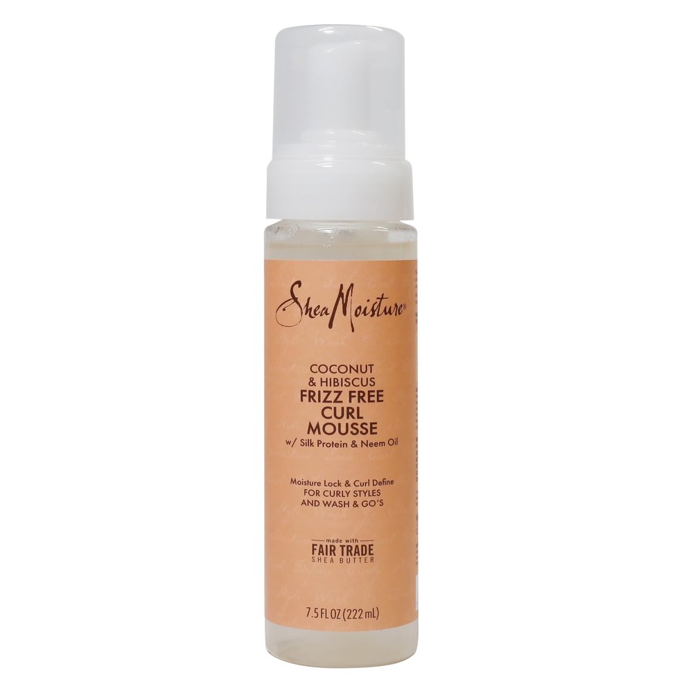 SheaMoisture SHEA MOISTURE Sheamoisture Coconut & Hibiscus Frizz-free Curl Mousse - 7.5 Fl Oz,7.5 Oz (290612 )