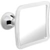 MIRRORVANA Fogless Shower Mirror for Shaving with Upgraded Suction, Anti Fog Shatterproof Surface and 360 Swivel - 6.3" x 6.3" view 1