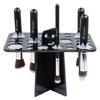 BEAKEY Make up Brush Drying Rack, Collapsible Makeup Brush Holder 28 Holes Makeup Brush Dryer Stand - Black view 1