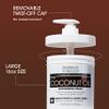 Advanced Clinicals Coconut Oil Body Cream For Women & Men | Hydrating Coconut Lotion For Extremely Dry Skin | Visible Anti Aging Body Butter Skin Care Balm Moisturizer For Hand, Heel, Feet, 16 Ounce view 3