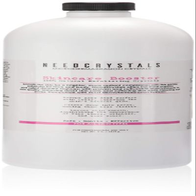 NeedCrystals Microdermabrasion Crystals for Machines, All-Natural Facial Exfoliating Treatment for Dull or Dry Skin, Wrinkles, Blemishes, Scars & More (4 lb, 120 Grit)