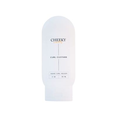Cheeky Curls Curl Custard - 2 oz' Curl Cream For Wavy Hair - Curly Hair Products Conditioner - Curly Hair Gel Products For Women - Natural Curly Styling Custard
