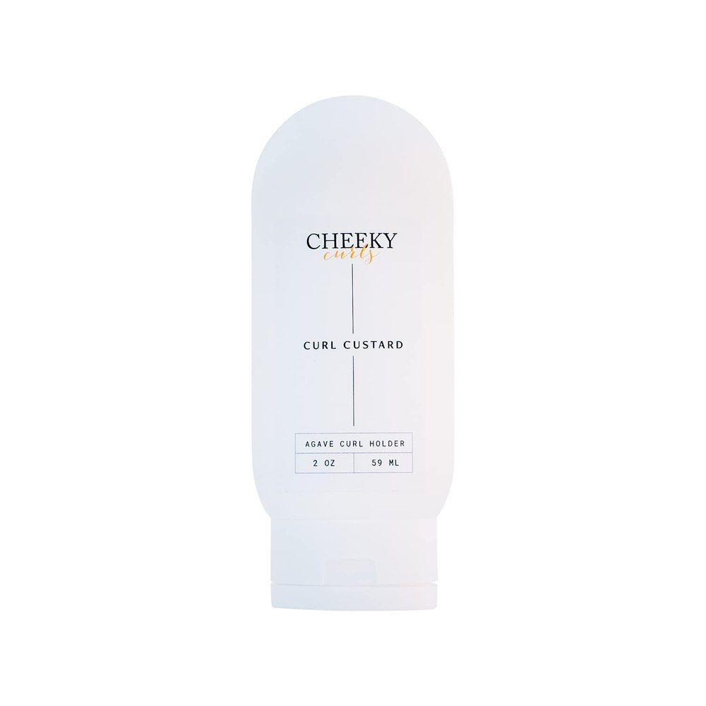 Cheeky Curls Curl Custard - 2 oz' Curl Cream For Wavy Hair - Curly Hair Products Conditioner - Curly Hair Gel Products For Women - Natural Curly Styling Custard