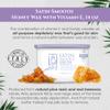 Satin Smooth Honey Wax with Vitamin E, Hair Removal Wax for Sensitive Skin, Full Body Waxing, Ideal for Coarse and Medium Hair, 14oz view 3