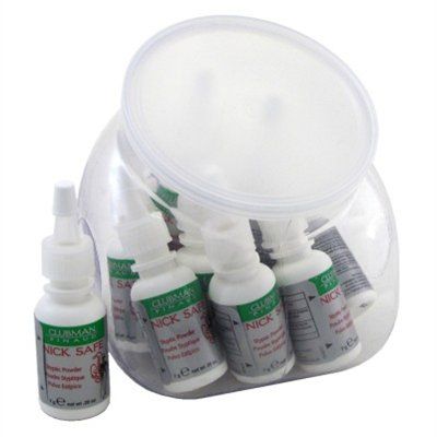 Clubman Nick Safe Styptic Powder (12 Pieces) Tub
