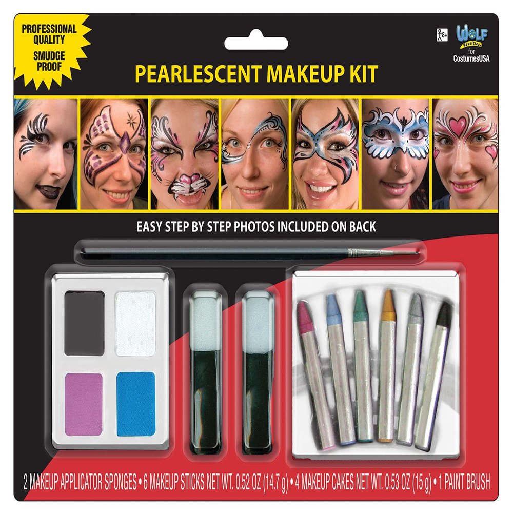 Amscan Makeup Kit, Pearlzed Pastel