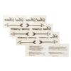 10 x Soul Sister Double Tattoo with Arrow in Black - Temporary Skin Tattoo (10) view 1