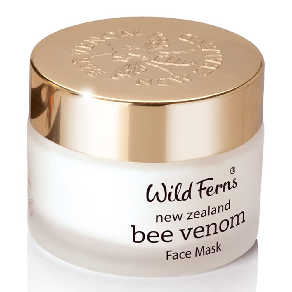 Wild Ferns New Zealand Bee Venom Face Mask with Manuka Honey 80+, 99% Natural, 47 grams