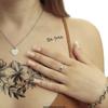 10 x Be kind - Be free - Tattoo lettering in black - Temporary skin tattoo (10) view 3