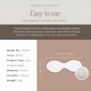 100pcs Disposable DIY Non-Woven Eye Mask Paper by Project E Beauty | DIY Cotton Eye Care Mask | for Skincare & Spa Salon Use | Cosmetic Facial Paper for Toner, Serum, or Lotion (100, Eye Shaped) view 4