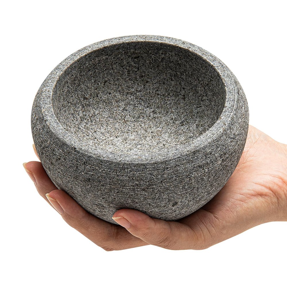 Shaving Soap & Cream Bowl for Men, Natural Granite Stone, Keep Warm Better, Easier to Lather