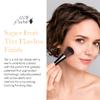 100% PURE Bamboo Blur Powder Tinted Setting Mattifying Face Makeup, Oil Absorbing Pore Minimizing Light Finish - Long Lasting, Vegan, Fruit Pigmented Tan Color (Tan Shade w/Warm Undertones) - 0.2 Oz view 2