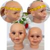 Voloria Big Baby Boy Children Mannequin Manikin Head for Wig Hats Display Show Stand Model Mannequins 1piece view 3