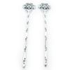 10 Pieces Jewelry Making Office Supply Charms N8LJ8 Lotus Bookmark Hairpin Hair Stick view 1