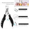 Bcabo 10Pcs/set Ingrown Toenail Tools Kit, Nail Treatment Foot Tool,Ingrown Toenail Removal Correction Clippers, Surgery Grade Nail File Lifter, Professional Pedicure Tool view 2