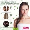 Milva Nettle Shampoo for Oily Hair - 200ml Natural Oily Hair Shampoo for Greasy Roots & Scalp - Clarifying Degrease Treatment - Control Sebum, Oil Reducing, Add Volume & Shine - Made in Bulgaria view 3