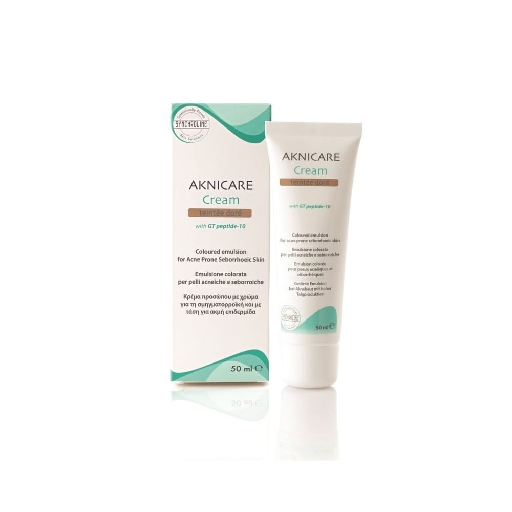 Synchroline Aknicare Cream Teintee Dore 50ml