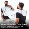 Beard King Beard Bib Apron - As Seen on Shark Tank  Gifts for Him, Stocking Stuffers for Men, Mens Gift, White view 2