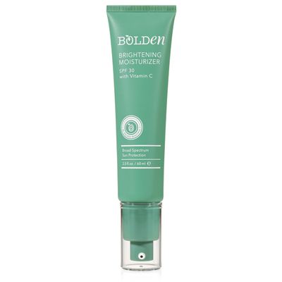 Bolden Brightening Face Moisturizer with SPF 30 & Vitamin C - Broad Spectrum UVA/UVB Hydrating Moisturizer Face Cream for Women - Applies Clear without Chalky Residue & Fade Dark Spots - 2.0FL Oz