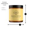 BeesOline Multi-Purpose Natural & Organic Moisturizer-PETROLEUM FREE, Soothes dry cracked itchy skin, protectant beeswax, promotes healing, reduces stretch marks, tattoo aftercare,1-8oz jar view 4