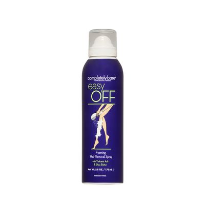 completely bare easy OFF Foaming Hair Removal Spray - Moisturizing Shea Butter & Aloe Vera