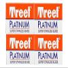 40 Treet Platinum Double Edge Razor Blades view 1
