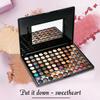88 Colors Shimmer Eyeshadow Palette Cosmetic Matte Makeup Set view 4