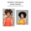 tgin Honey Miracle Hair Mask for Natural, Dry, Curly Type 3c and 4c Hair - 12 oz - Deep Conditioner view 4